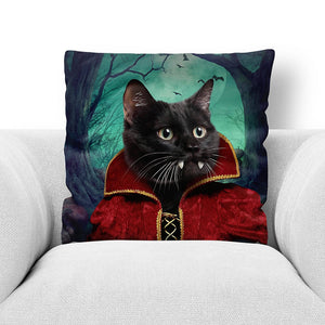 VAMPIRACLE - CUSTOM PET PORTRAIT THROW PILLOW