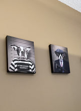 Load image into Gallery viewer, Big Jobs - Peaky Blinders &amp; Gangster Inspired Custom Pet Portrait Canvas