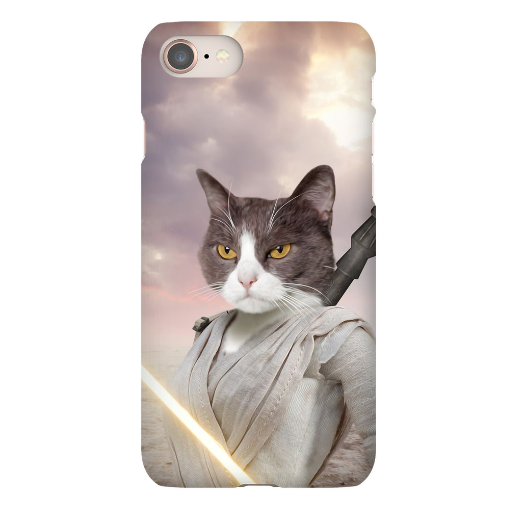 Light Rey - Rey Skywalker & Star Wars Inspired Custom Pet Portrait Phone Case
