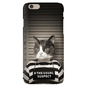THE USUAL SUSPECT CUSTOM PET PORTRAIT PHONE CASE