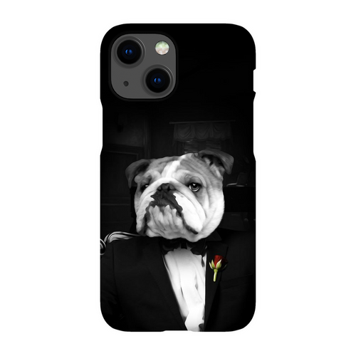 THE DOGFATHER CUSTOM PET PORTRAIT PHONE CASE