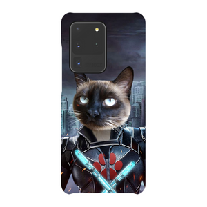 BLACK AZNITE CUSTOM PET PORTRAIT PHONE CASE