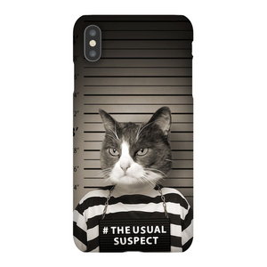 THE USUAL SUSPECT CUSTOM PET PORTRAIT PHONE CASE