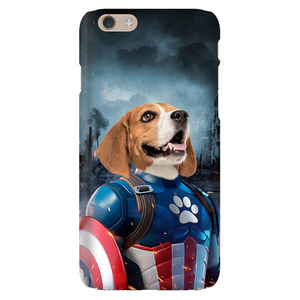 CAPTAIN KIBBLES CUSTOM PET PORTRAIT PHONE CASE