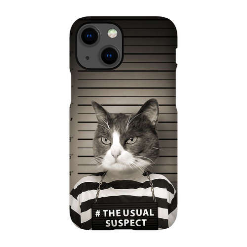 THE USUAL SUSPECT CUSTOM PET PORTRAIT PHONE CASE