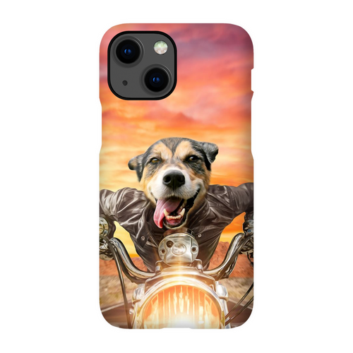 SQUEEZY RIDER CUSTOM PET PORTRAIT PHONE CASE