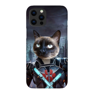 BLACK AZNITE CUSTOM PET PORTRAIT PHONE CASE