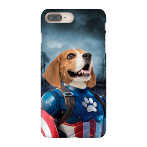 CAPTAIN KIBBLES CUSTOM PET PORTRAIT PHONE CASE