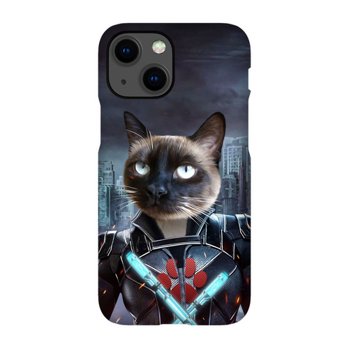 BLACK AZNITE CUSTOM PET PORTRAIT PHONE CASE