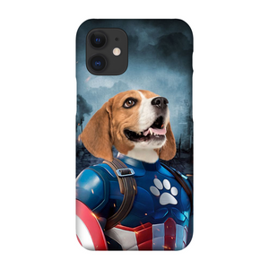 CAPTAIN KIBBLES CUSTOM PET PORTRAIT PHONE CASE