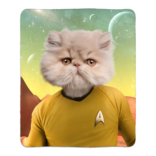 CAPTAIN QUIRK - FLEECE SHERPA BLANKET
