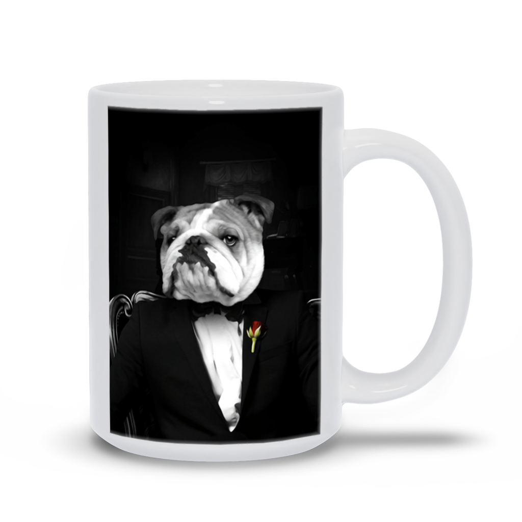 THE DOGFATHER CUSTOM PET PORTRAIT MUG