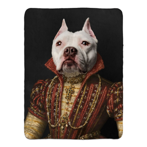 LADY IN RED - FLEECE SHERPA BLANKET