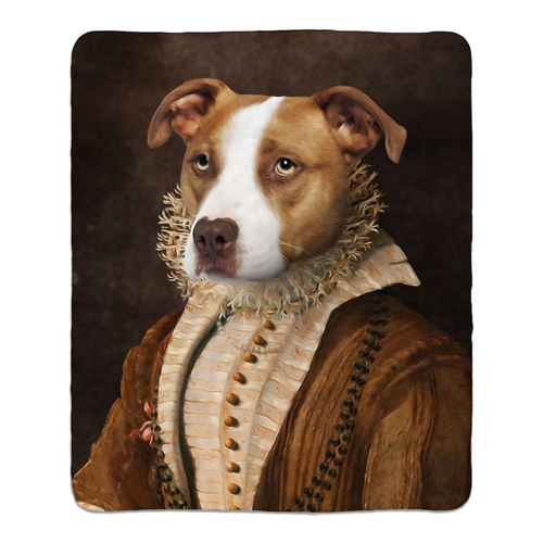 BARONESS OF BROWN - FLEECE SHERPA BLANKET