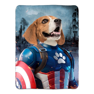 CAPTAIN KIBBLES - FLEECE SHERPA BLANKET