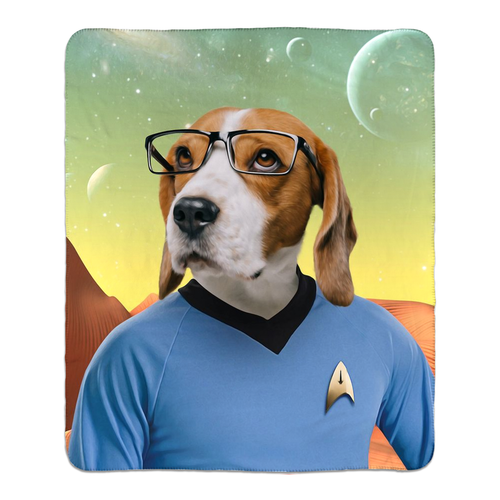 MISTER SPOOK - FLEECE SHERPA BLANKET