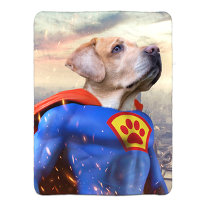 SUPERMUTT - FLEECE SHERPA BLANKET