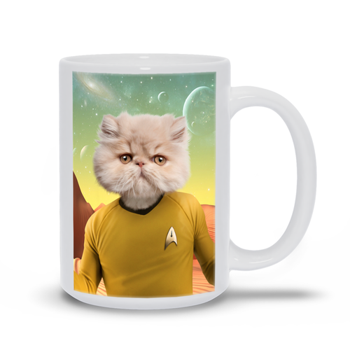 CAPTAIN QUIRK CUSTOM PET PORTRAIT MUG