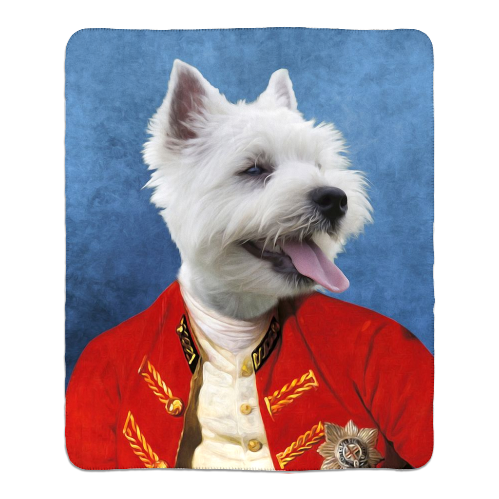 COMMANDER IN MISCHIEF - FLEECE SHERPA BLANKET